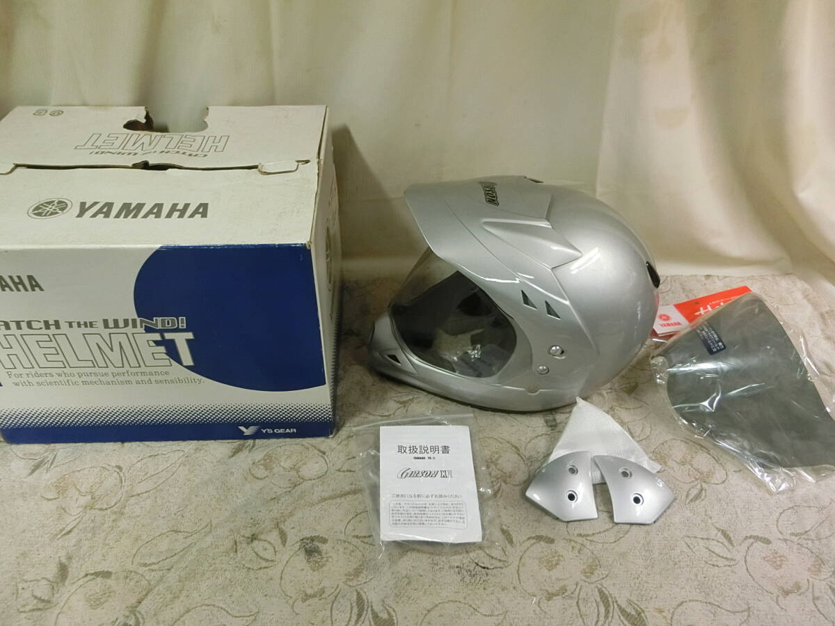 ★YAMAHA GIBSON　YX-3　オフロード　ヘルメット　Mサイズ_画像1