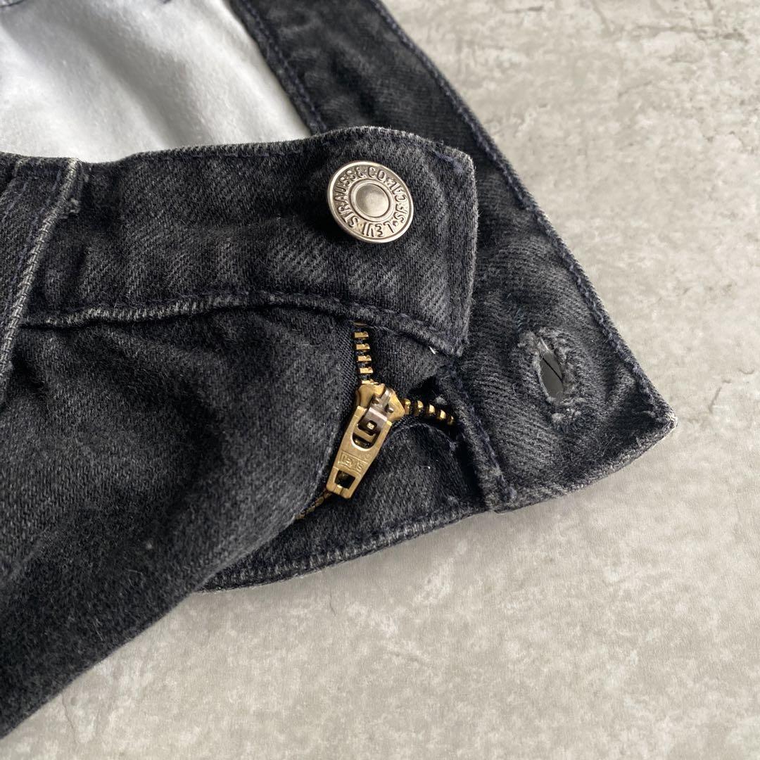 90s ビンテージ Levi's リーバイス 550 ブラック デニム バギー