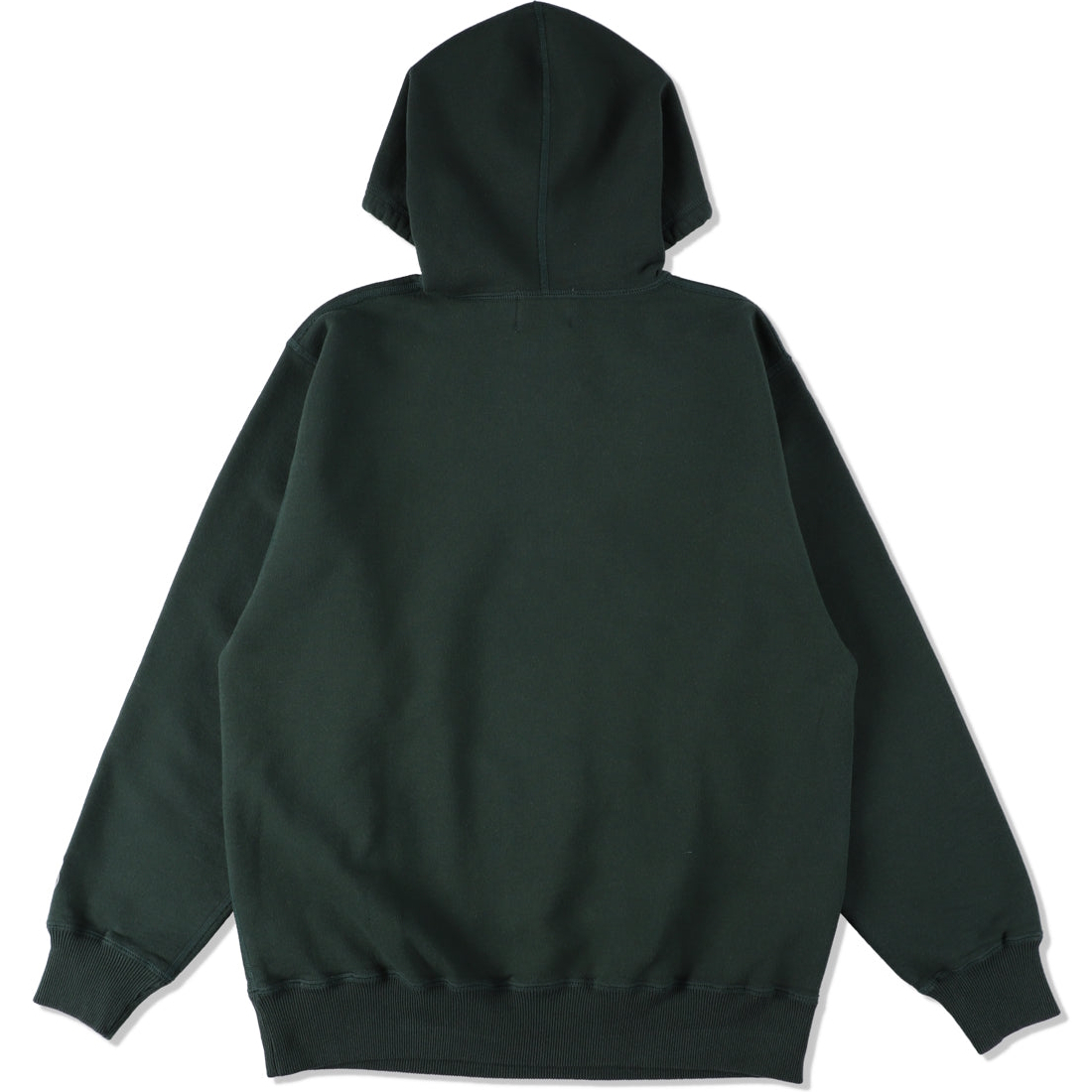 WIND AND SEA RED WOOD CLASSICS WDS DELUXE HOODIE GREEN XL ウィンダンシー カナダ製 MADE IN CANADA ヘビーウェイト 裏起毛 パーカ_画像3