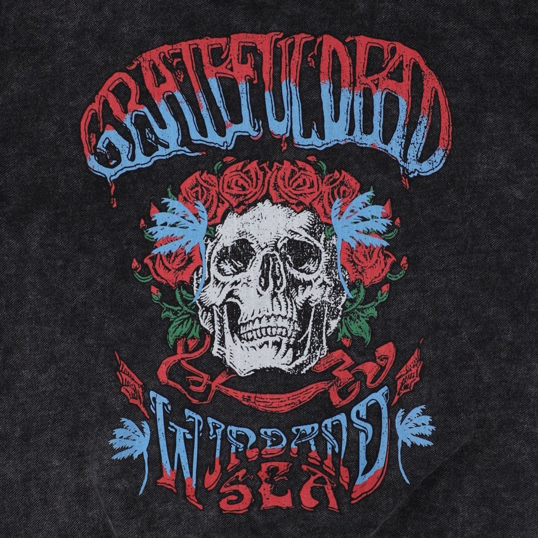 WIND AND SEA Grateful Dead Sulfer Hooded Sweatshirt BLACK XL ウィンダンシー グレイトフル・デッド サルファー フーディー パーカ 黒_画像5