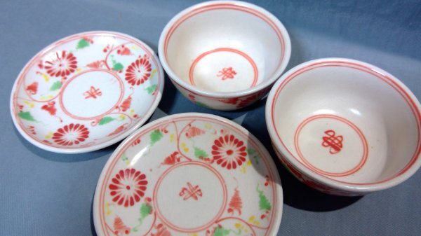 ≪ベトナム伝統陶器≫バッチャン焼　食器・茶器　まとめて (梱60)25y272050085A2A20_画像5