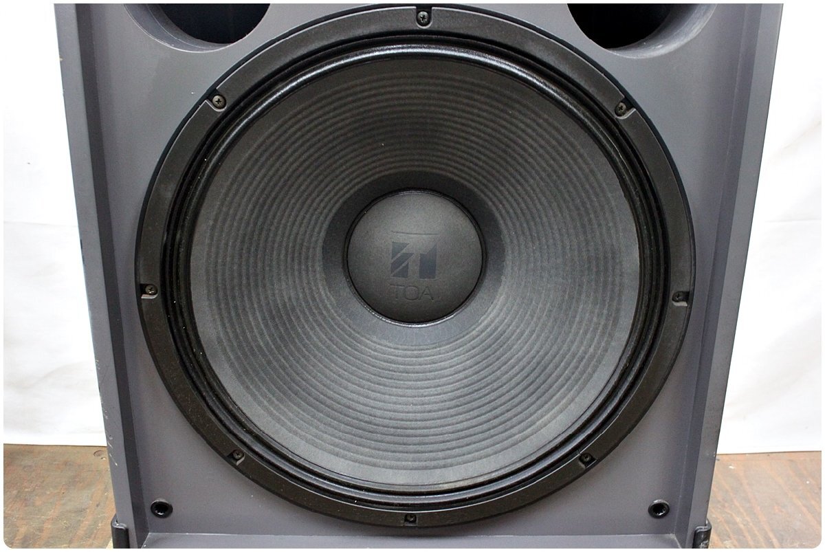 【中古】TOA トーア 480-SE スピーカーシステム 業務用 プロ用 音出し確認済 個人宛ては営業所止_画像8