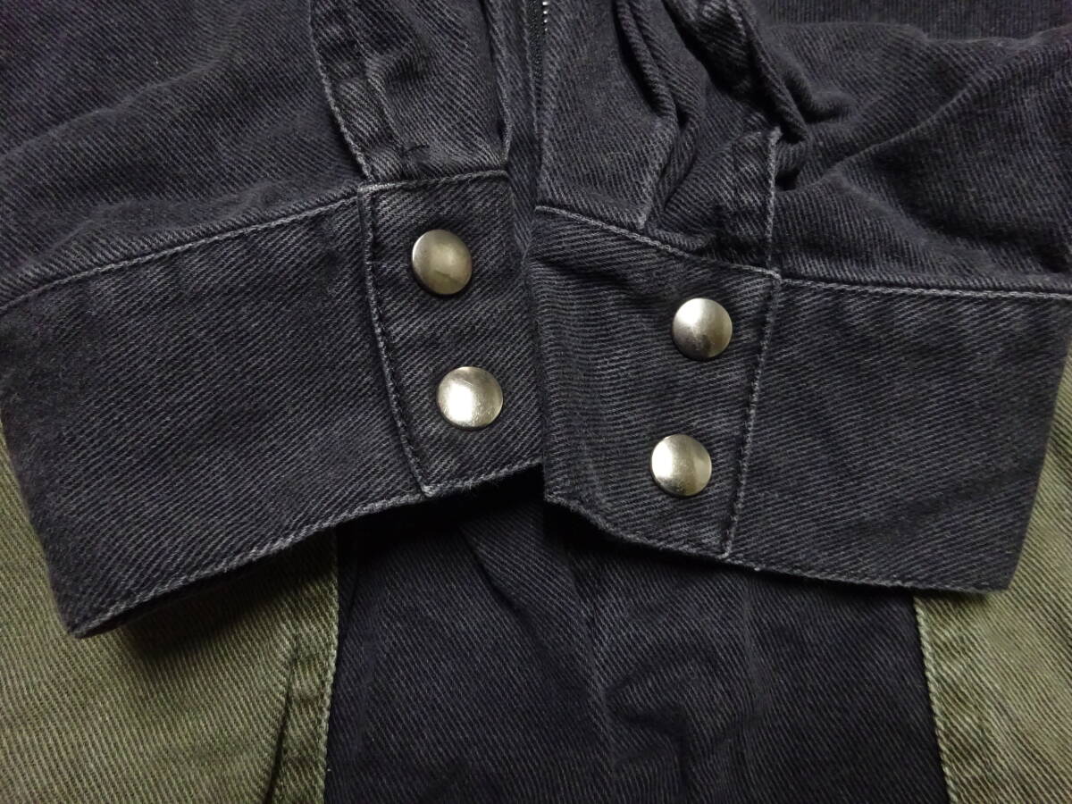 ■む-72■MOUSSY　長(zhǎng)袖オールインワン　つなぎ　ショートパンツ　サイズ2　