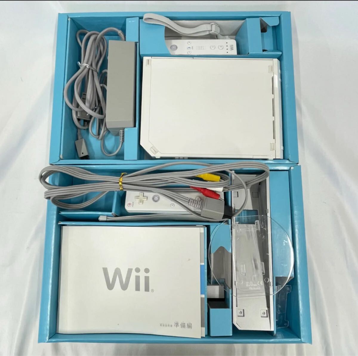 YY-Y0030?。眱摇intendo 任天堂Wii 本體 動作確認済み 外箱、その他付屬品付き 　外箱　美品　任天堂　