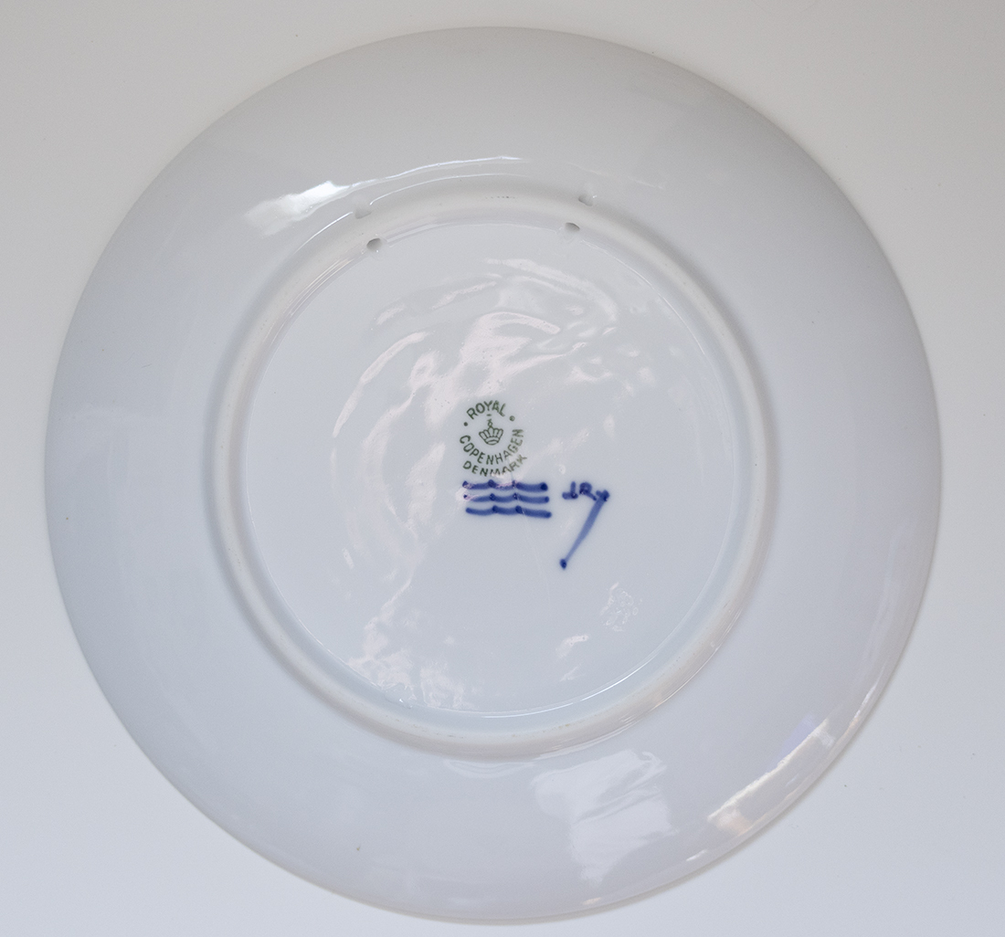 1952年 ロイヤルコペンハーゲン イヤープレート 北欧 デンマーク プレート 皿 ビンテージ ROYAL COPENHAGEN_画像4