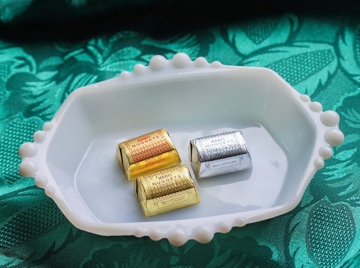 1960年代 アンカーホッキング ミルクグラス クリスクロス キャンディッシュ トレイ 菓子器 ボウル ミルクガラス ビンテージ アメリカ_画像2