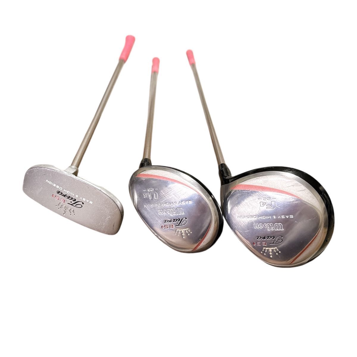 ウィルソン　ティアラ　ES レディース　Bisserバックゴルフクラブセット ウィルソン ティアラ Tiara ES レディース ゴルフクラブ 7本