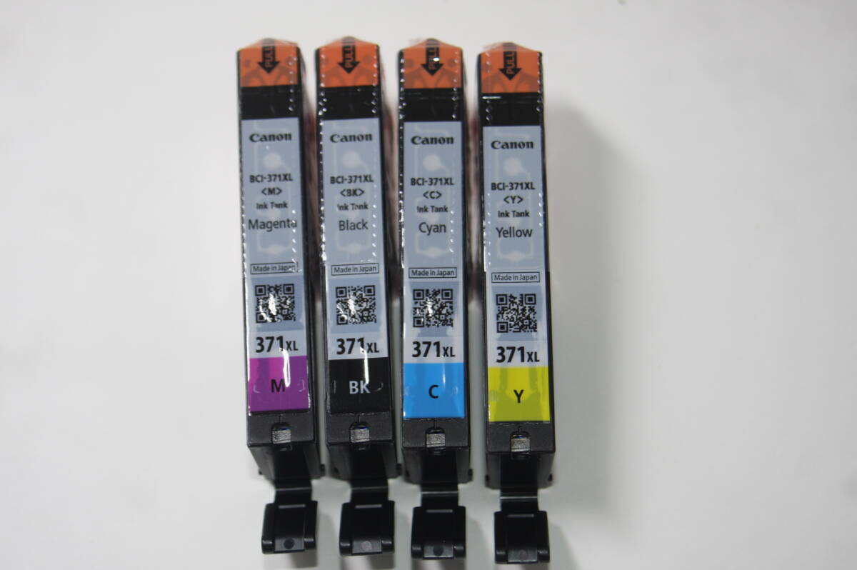 O2748　●未使用●Canon●純正インク●PIXUS●5色マルチパック●大容量●XL●BCI-371XL●BCL-370XL●BK●期限切れ●キャノン●カートリッジ