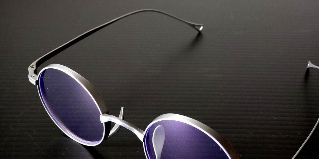 Round Spin Titanium Matte Silver チタン 丸メガネ マットシルバー 02_画像5