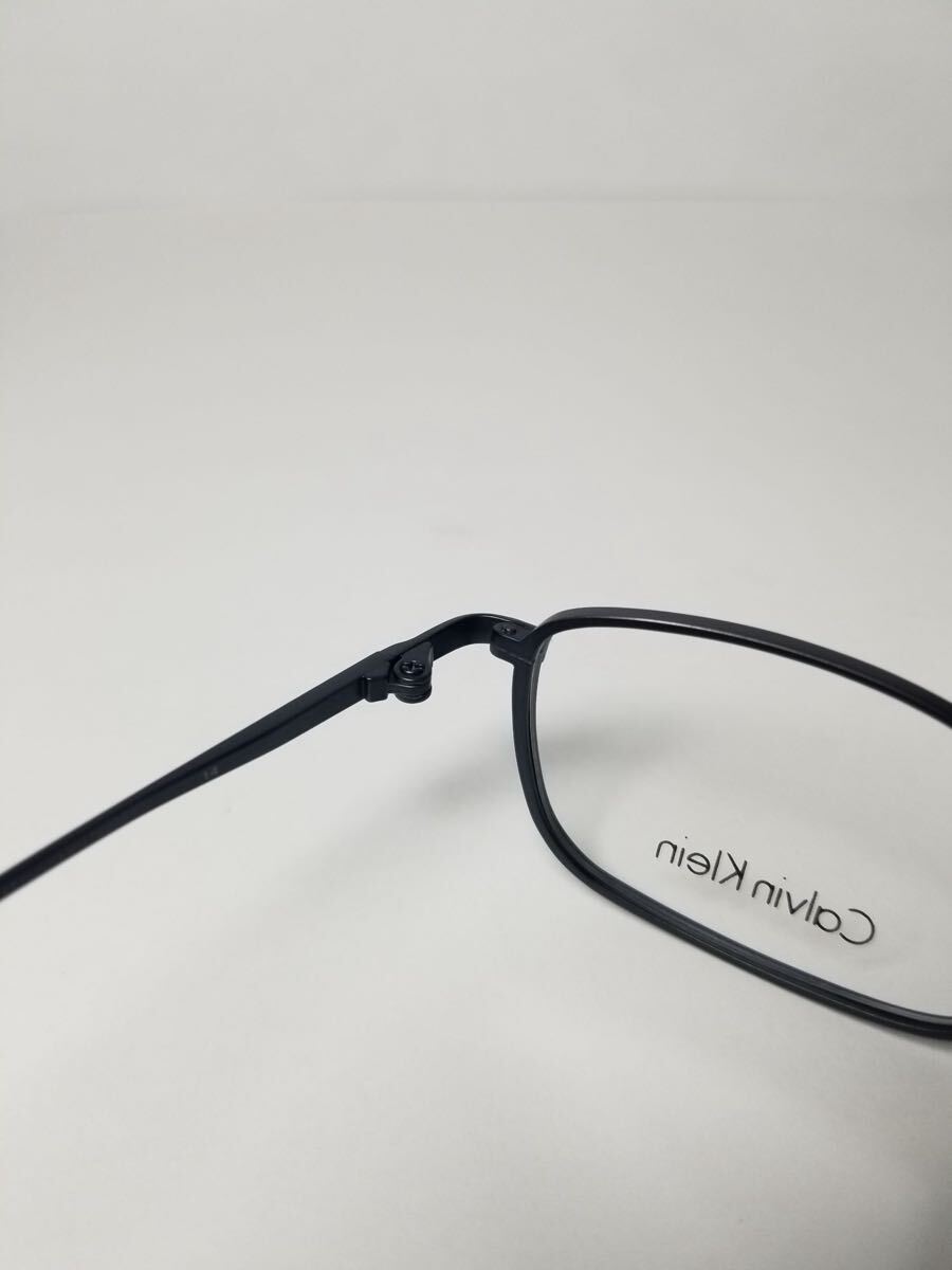未使用 眼鏡 メガネフレーム Calvin Klein 3534T-79 14 フルリム チタンフレーム 国産 FRAME JAPAN 49口19-140 若干鼻パッド変色有 DC-3_画像7