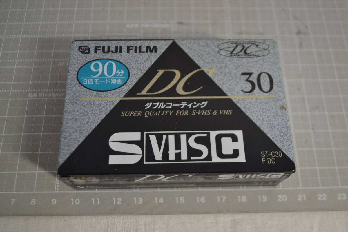 F13）ビデオテープ　FUJIFILM ST－C30 F DC　30　　3倍モード録畫　90分　　1本　未開(kāi)封