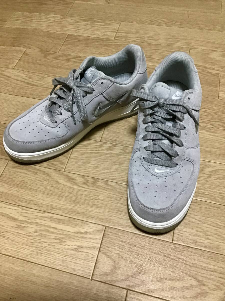 【NIKE/ナイキ】AIRFORSE1★スニーカー/27、5cm★グレー★メンズ ★USED