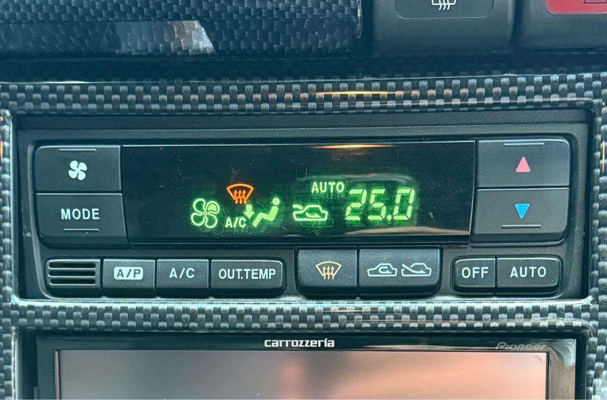 希少 即決 スバル SUBARU フォレスター SF5 エアコン パネル スイッチ 変換ハーネス付き インプレッサ GC8 GF8 WRX STI 22B S201 內(nèi)裝 JDM