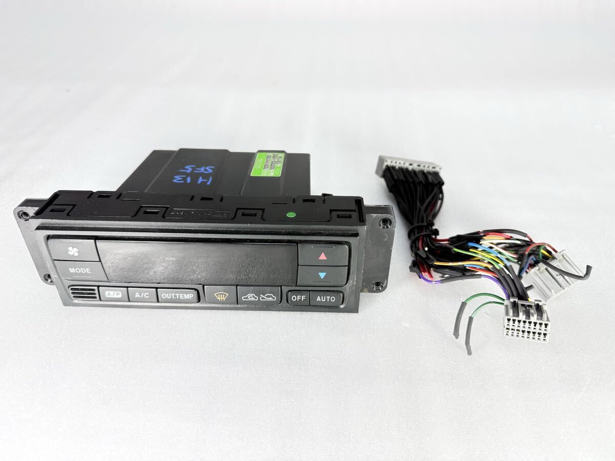 希少 即決 スバル SUBARU フォレスター SF5 エアコン パネル スイッチ 変換ハーネス付き インプレッサ GC8 GF8 WRX STI 22B S201 內(nèi)裝 JDM