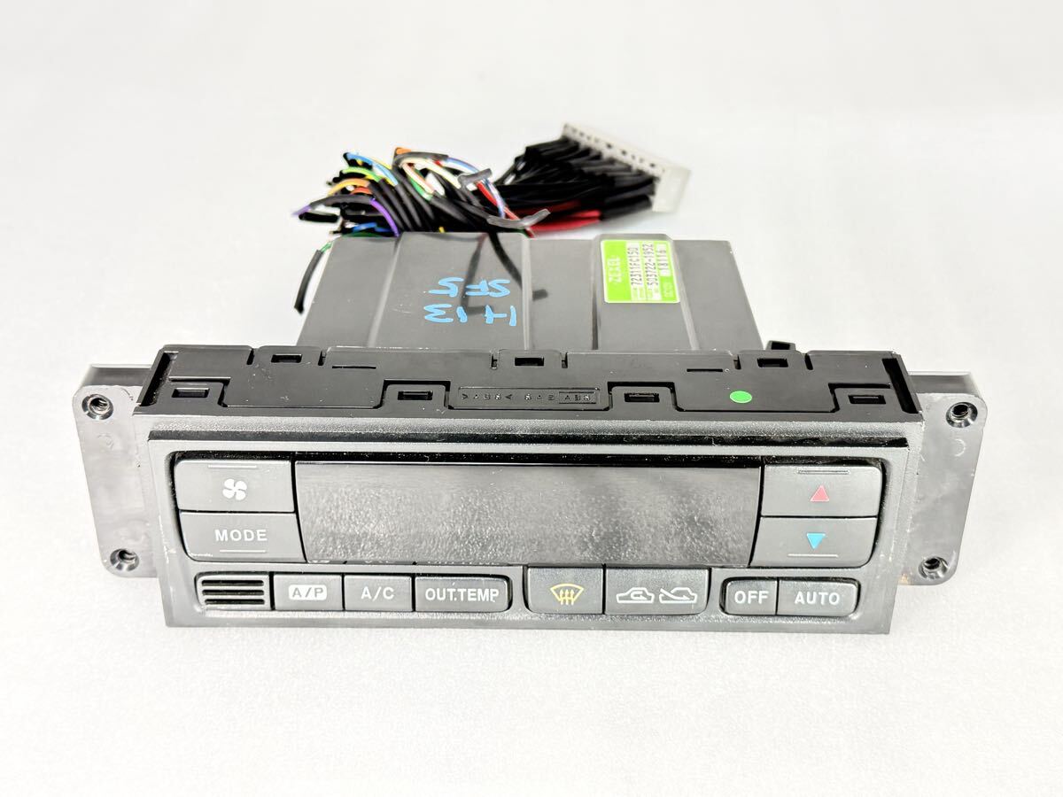 希少 即決 スバル SUBARU フォレスター SF5 エアコン パネル スイッチ 変換ハーネス付き インプレッサ GC8 GF8 WRX STI 22B S201 內(nèi)裝 JDM