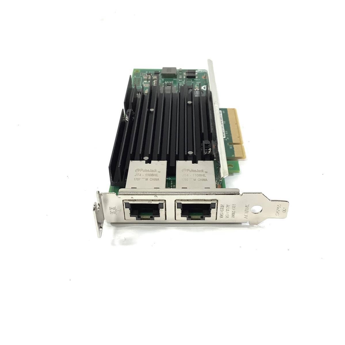 S70910216 INTEL X540-T2 10Gb 2ポート LANカード(短) 1点【現状お渡し品、複数出品】071014_画像2