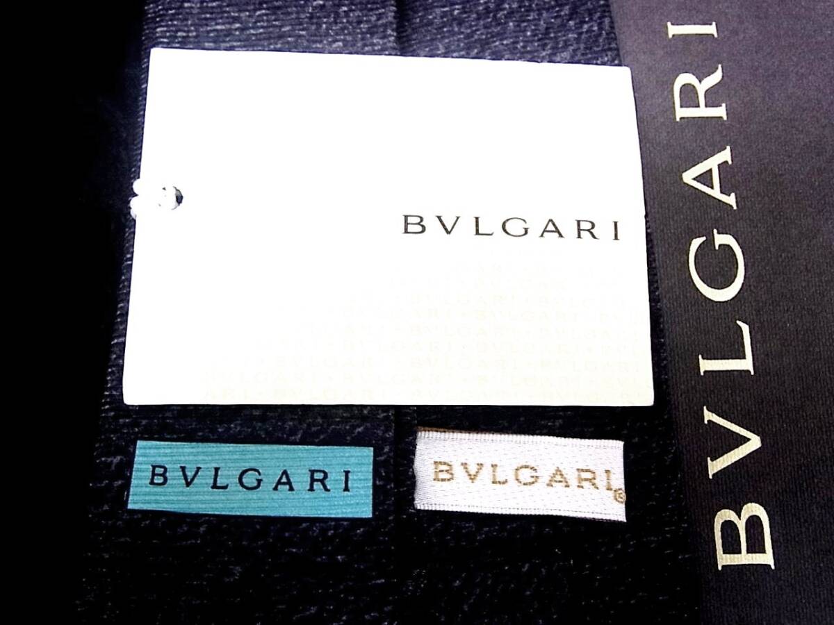 ♪:.*:2938【美品】【BVLGARI】ブルガリ 「最高級セッテピエゲ」 ネクタイ_画像3