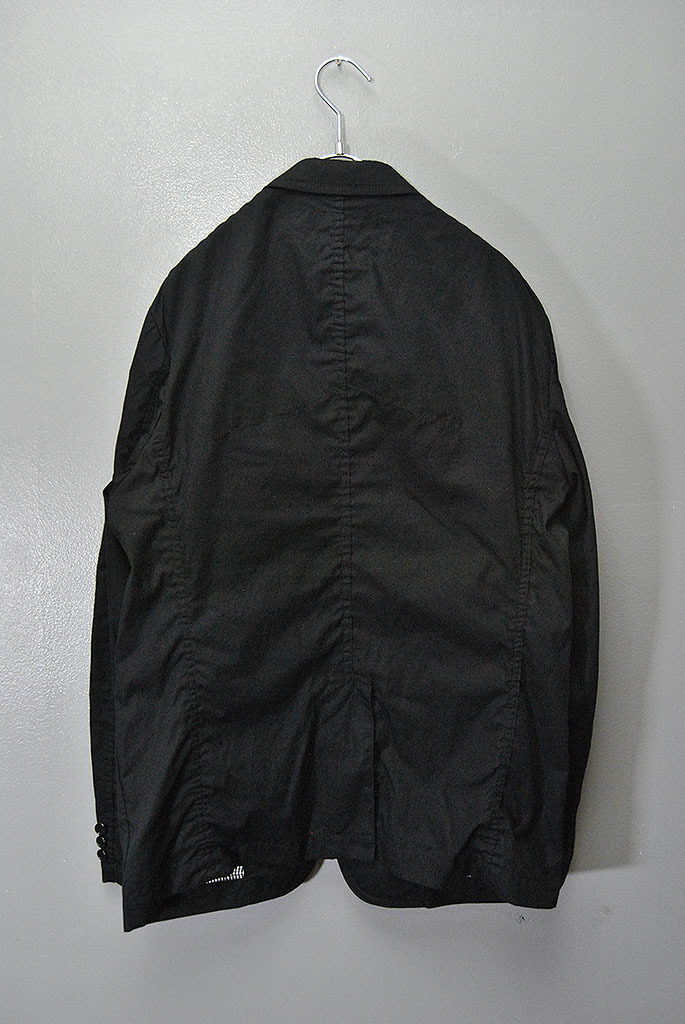 COMME des GARCONS HOMME 綿ブロードジャケット コムデギャルソン オム ブラック L_画像4