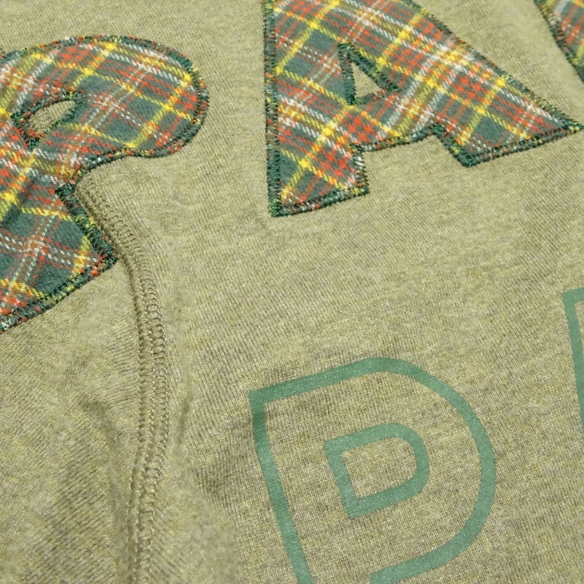 ★Papas★ロゴワッペン付きロングスリーブシャツS/46パパスロンTシャツ長袖シャツカットソーメンズ秋物百貨店ブランド_画像7