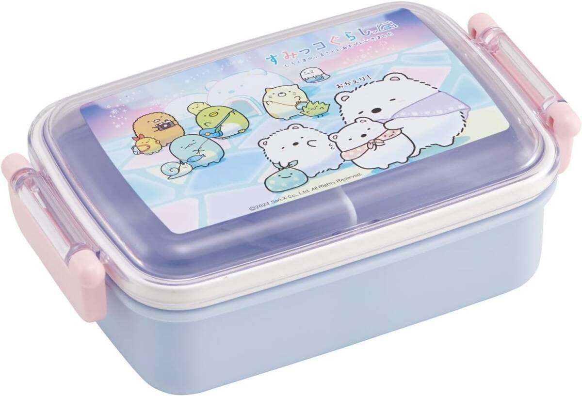  новый товар нераспечатанный *Skater. коробка для завтрака 3 позиций комплект * древесный уголь .ko... солнечный X 450ml ланч box . палочки для еды Cross ребенок Kids девочка древесный уголь ...... сделано в Японии 