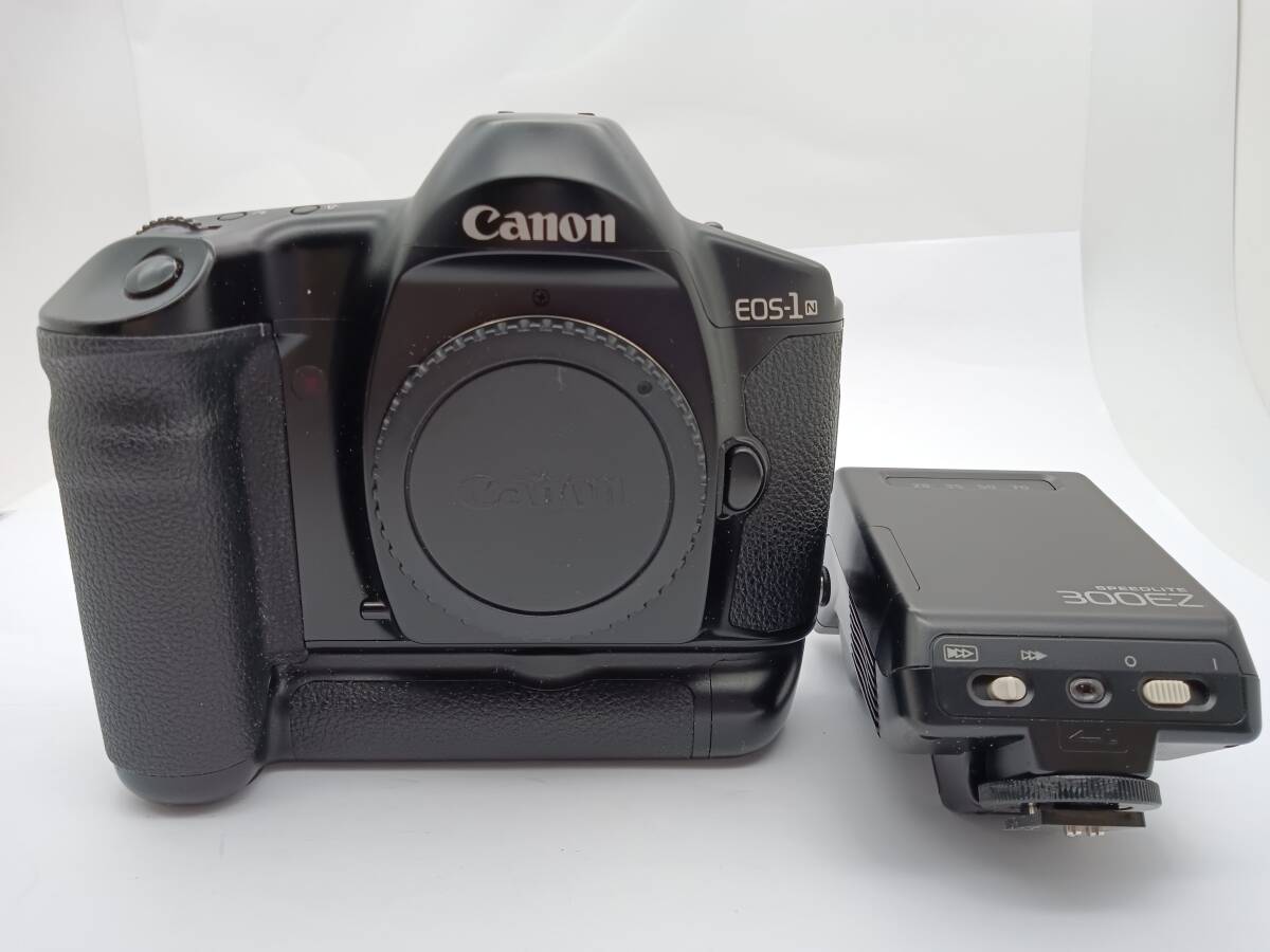  камера [ Canon EOS-1 пленочный фотоаппарат однообъективный зеркальный камера корпус работоспособность не проверялась ] поиск бирка ) коллекция хранение товар HT