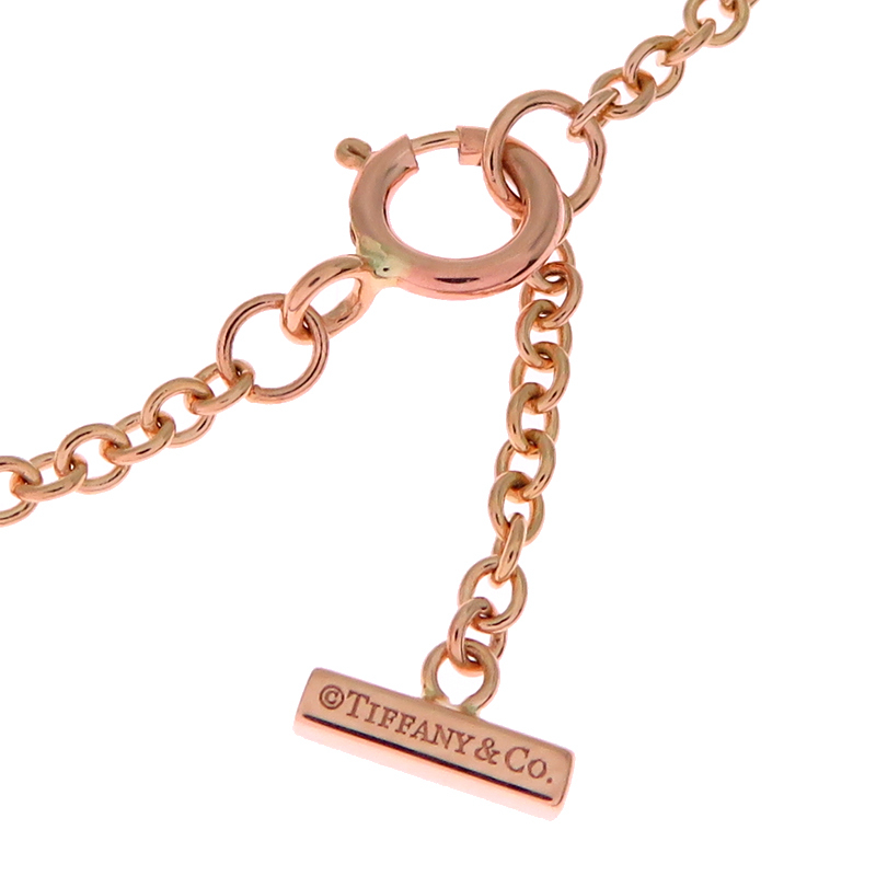 ［飯能本店］TIFFANY&Co. ティファニー #L T スマイル ブレスレット 750ピンクゴールド レディース DH89239_画像3