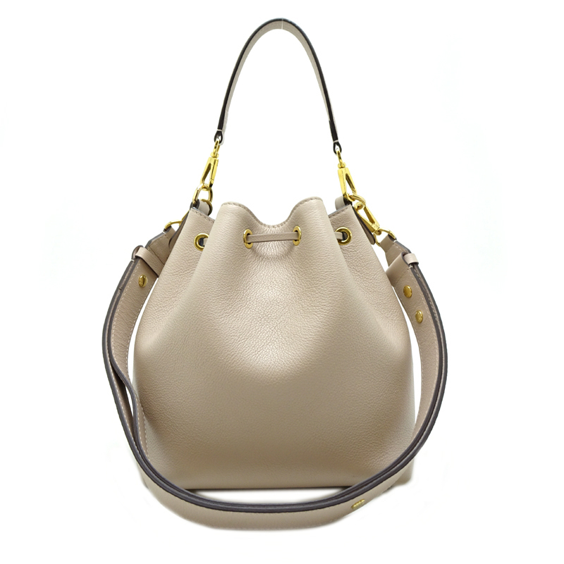 [ Гиндза магазин ]LOUIS VUITTON LV Louis * Vuitton блокировка mi-* ковш NV M57688 сумка на плечо машина f кожа DH89149