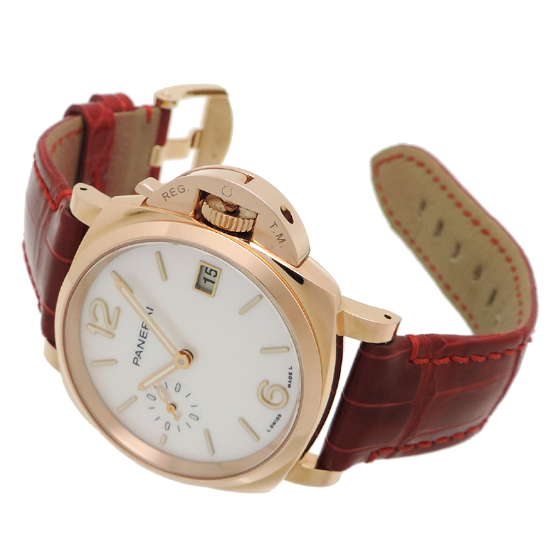 ［銀座店］OFFICINE PANERAI オフィチーネパネライ ルミノール ドゥエ ゴールドテック マドレペルラ 2022年購入品 PAM01280 DH82255_画像2