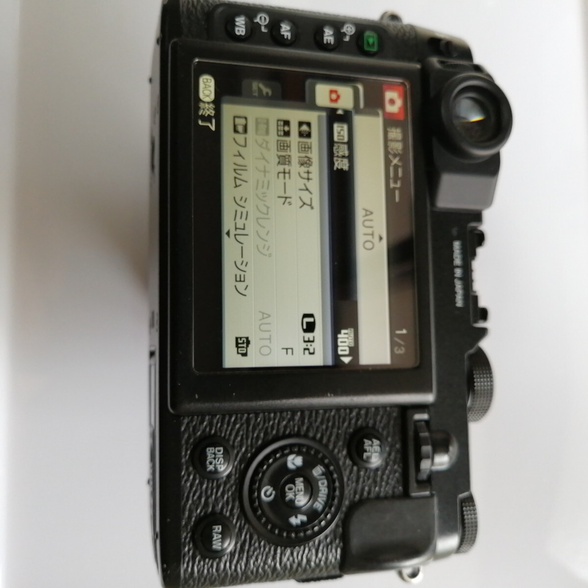 富士フィルムX10ジャンク