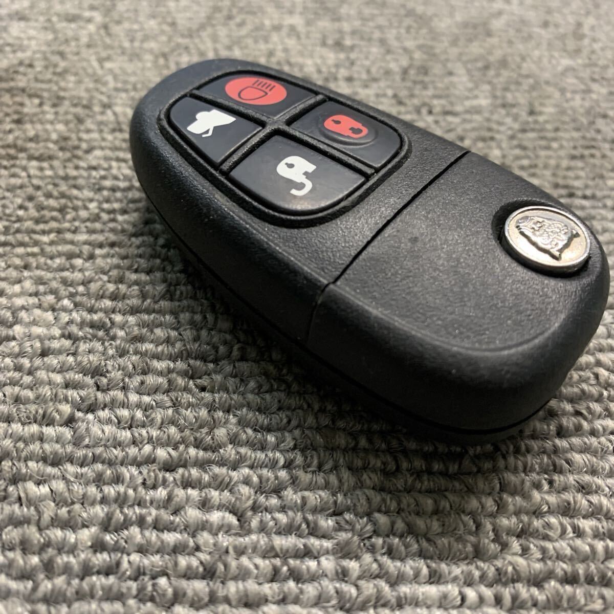 ジャガー　純正　X-TYPE スマートキーレス　リモコン　鍵　4ボタン 動作確認済　クリック感有　G749_画像2