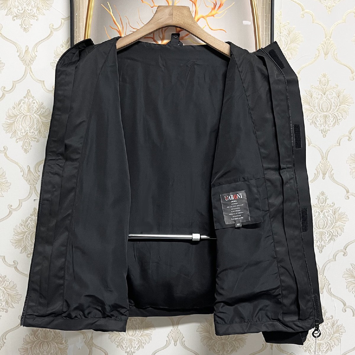 人気EU制&定価6萬(wàn)◆UABONI*Paris*ジャケット*ユアボニ*パリ発◆撥水 防風(fēng) マウンテンパーカー アウトドア スポーツ キャンプ 春秋 XL/50