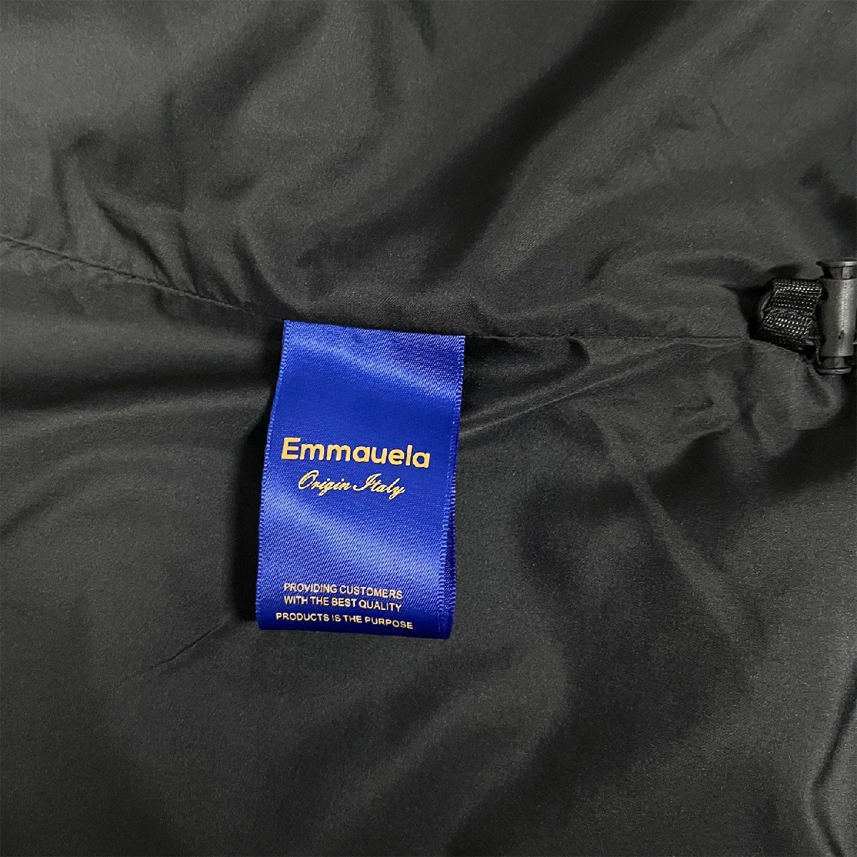 絶賛 ジャケット 定価6萬◆Emmauela?イタリア?ミラノ発◆撥水 タイダイ柄 フード付き アウトドア マウンテンパーカー ブルゾン L/48