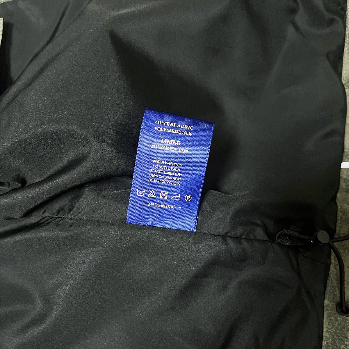 個性 ジャケット 定価6萬◆Emmauela?イタリア?ミラノ発◆撥水 タイダイ柄 フード付き アウトドア マウンテンパーカー ブルゾン M/46