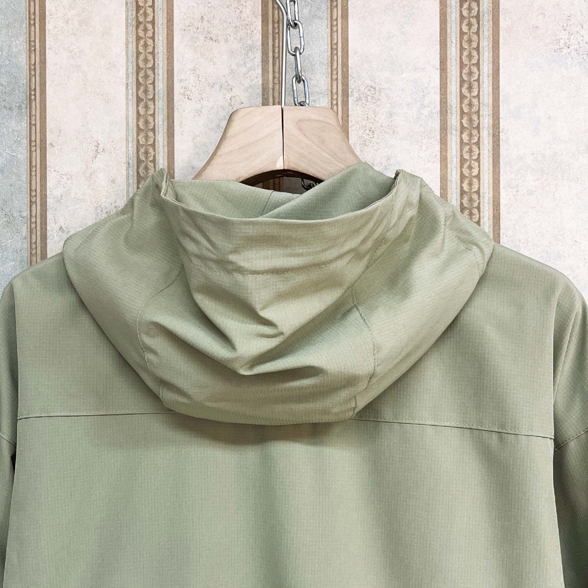 個性 定価6萬 FRANKLIN MUSK?アメリカ?ニューヨーク発 ジャケット ソフト ゆったり マウンテンパーカー アウター スポーツ 春夏 サイズ1