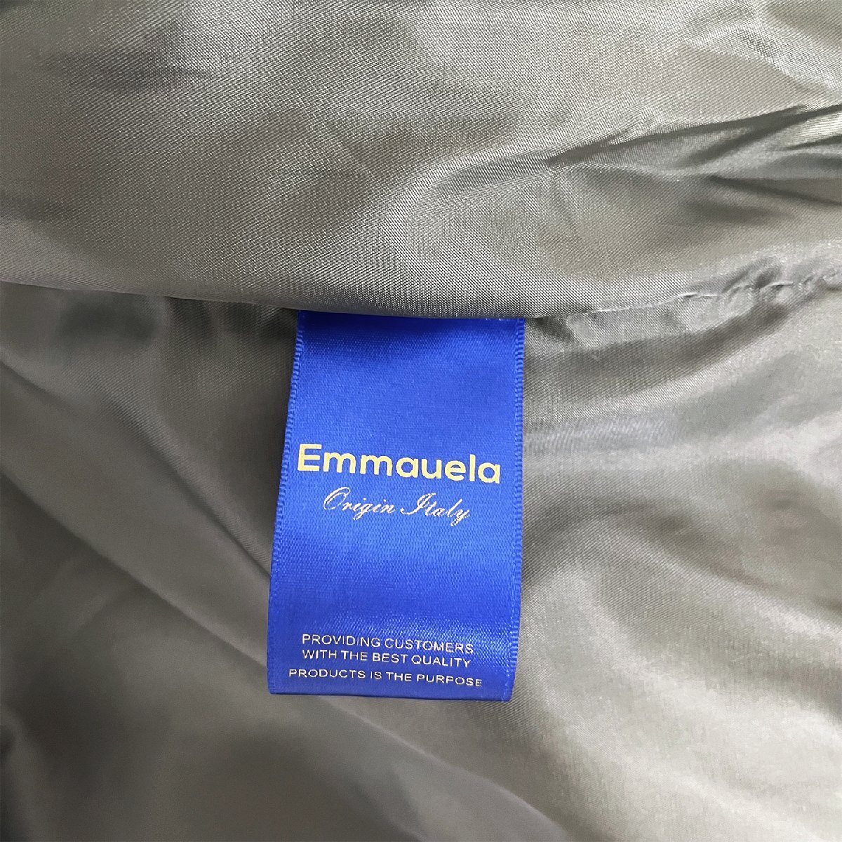 個性?フライトジャケット/MA-1 定価7萬◆Emmauela?イタリア?ミラノ発◆撥水 マルチポケット ブルゾン アウトドア アウター 2XL/52