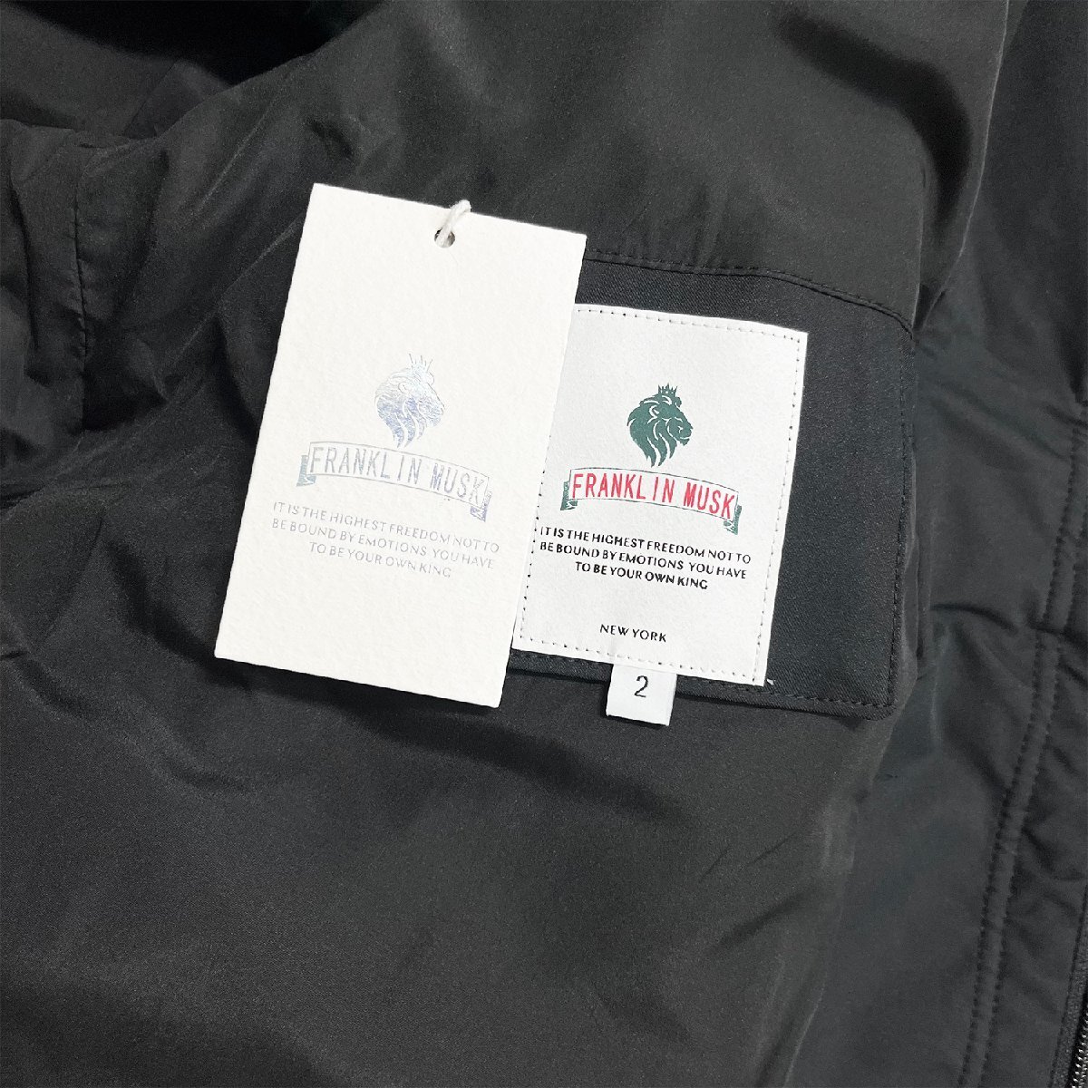 定番 定価6萬 FRANKLIN MUSK?アメリカ?ニューヨーク発 ジャケット マウンテンパーカー アウター スポーツウェア カジュアル サイズ1