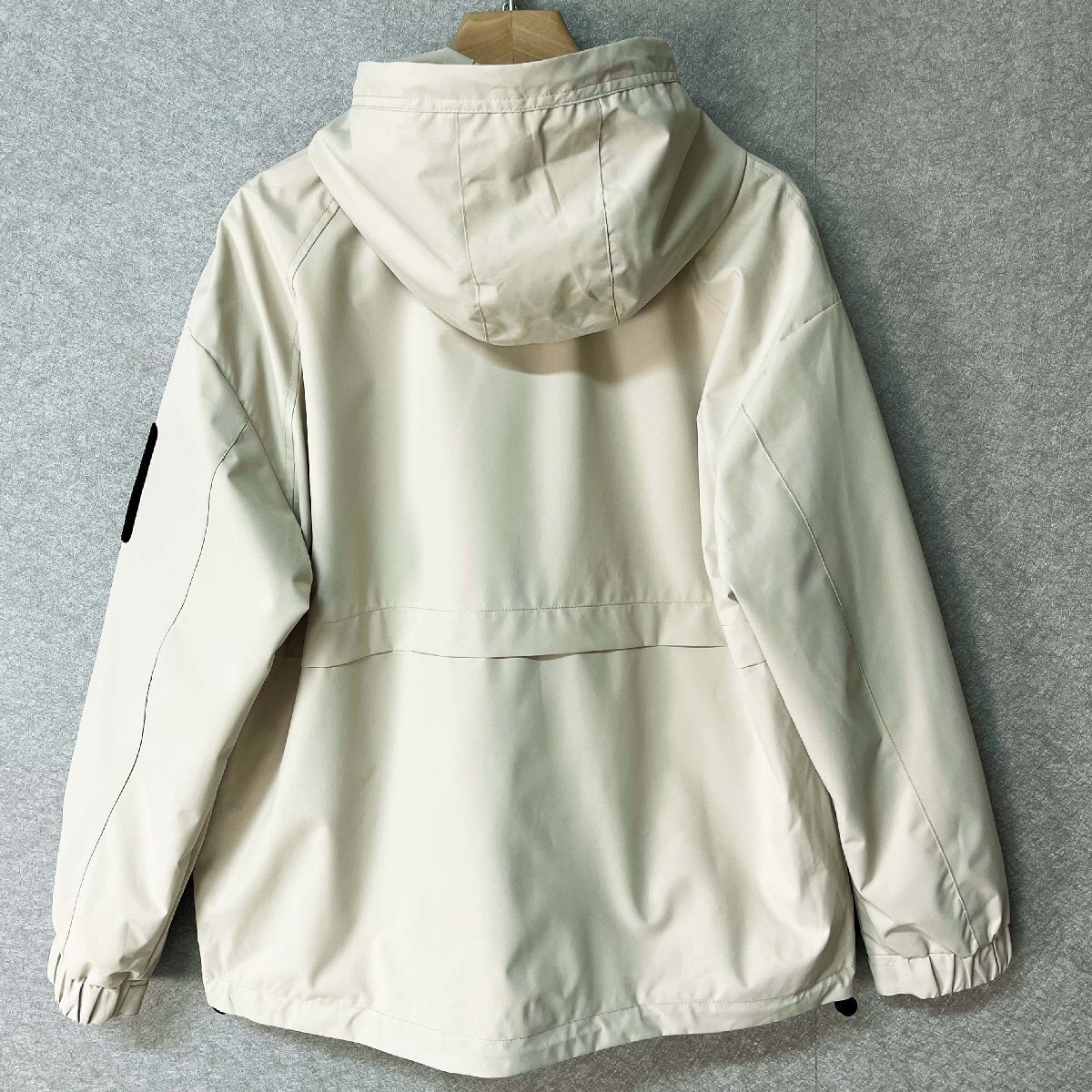 最高級?ジャケット 定価6萬◆Emmauela?イタリア?ミラノ発◆上質(zhì) ソフト シンプル マウンテンパーカー ブルゾン アウトドア 2XL/52