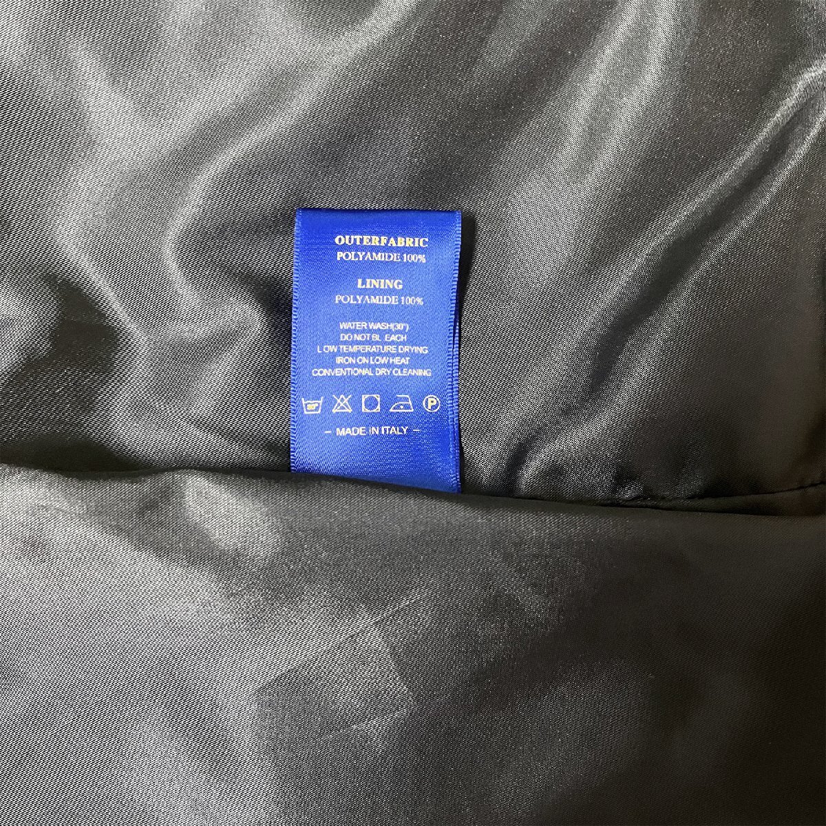 高級(jí)?フライトジャケット/MA-1 定価7萬(wàn)◆Emmauela?イタリア?ミラノ発◆撥水 マルチポケット ブルゾン アウトドア アウター 2XL/52