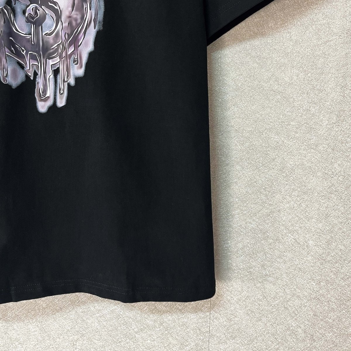 人気?半袖 Tシャツ 定価2萬(wàn)◆Emmauela?イタリア?ミラノ発◆エジプト綿100％ 柔らか シンプル ゆったり ストリート トップス 夏服 XL