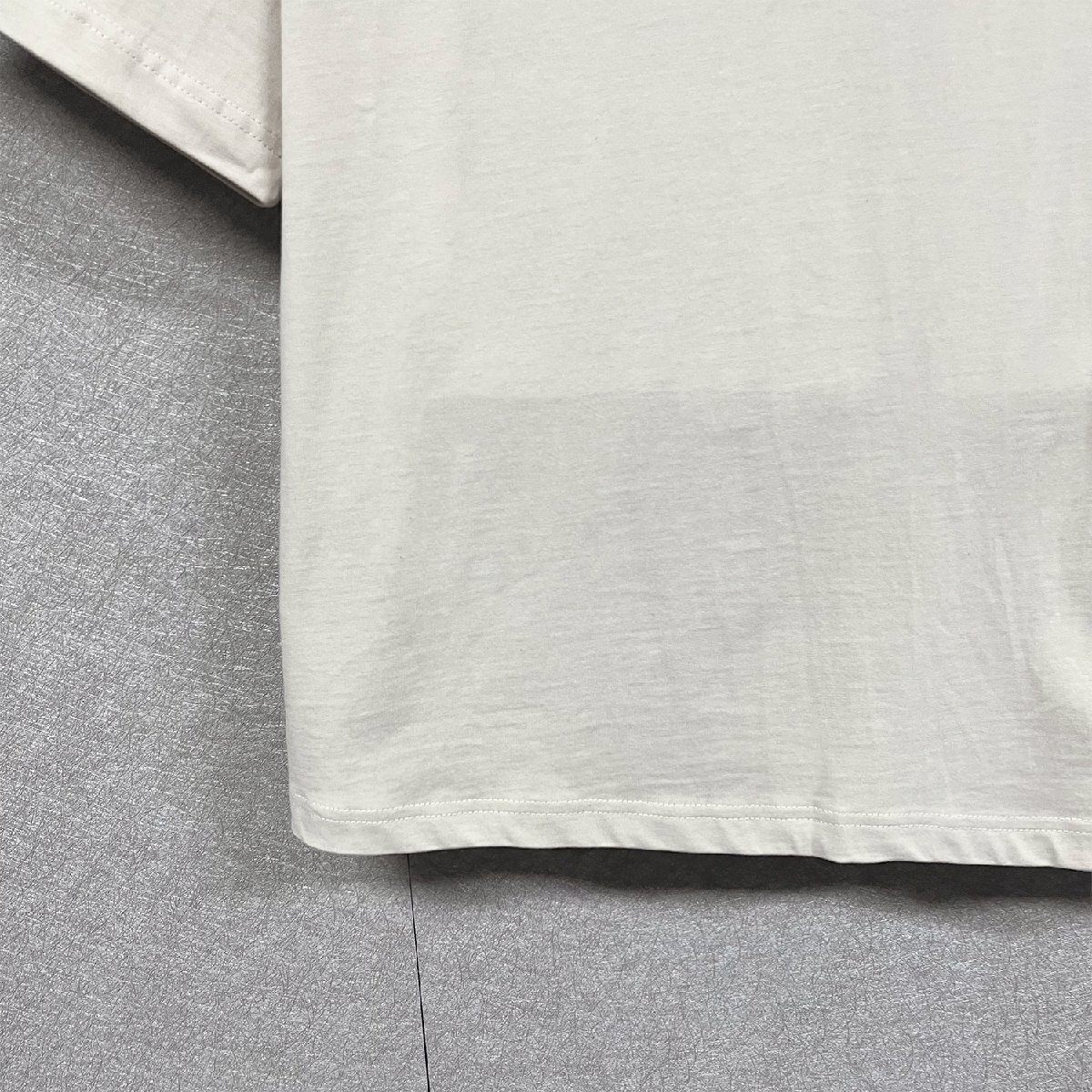 人気?半袖 Tシャツ 定価2萬◆Emmauela?イタリア?ミラノ発◆綿100% 吸汗 通気 プリント カジュアル クルーネック ストリート 夏服 XL/50