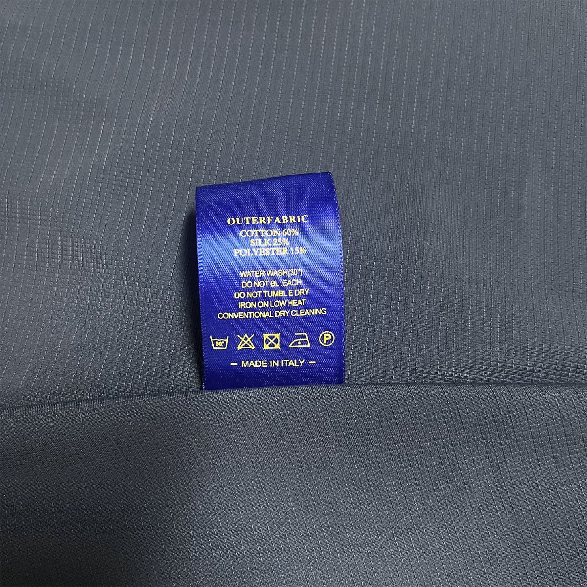 定番?半袖 Tシャツ 定価2萬◆Emmauela?イタリア?ミラノ発◆シルク混 接觸冷感 速干 通気 無地 丸首 カジュアル スポーツ 夏 2XL/52