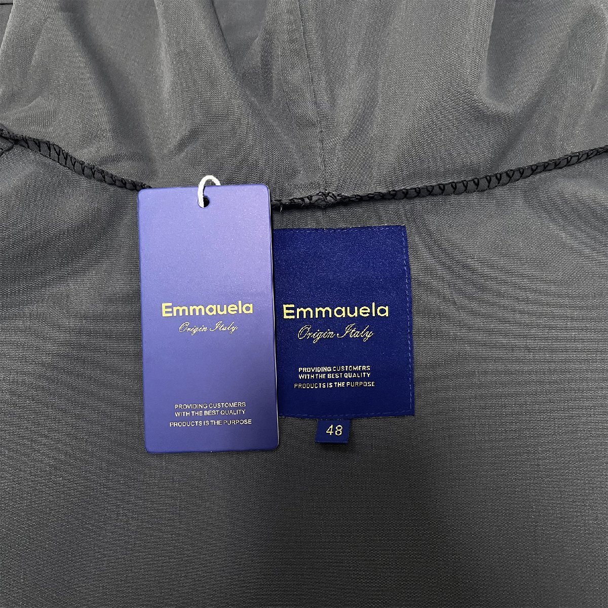 定番?セットアップ 定価7萬◆Emmauela?イタリア?ミラノ発◆通気 快適 形態(tài)安定 無地 半袖 パーカー ショートパンツ 上下セット M/46