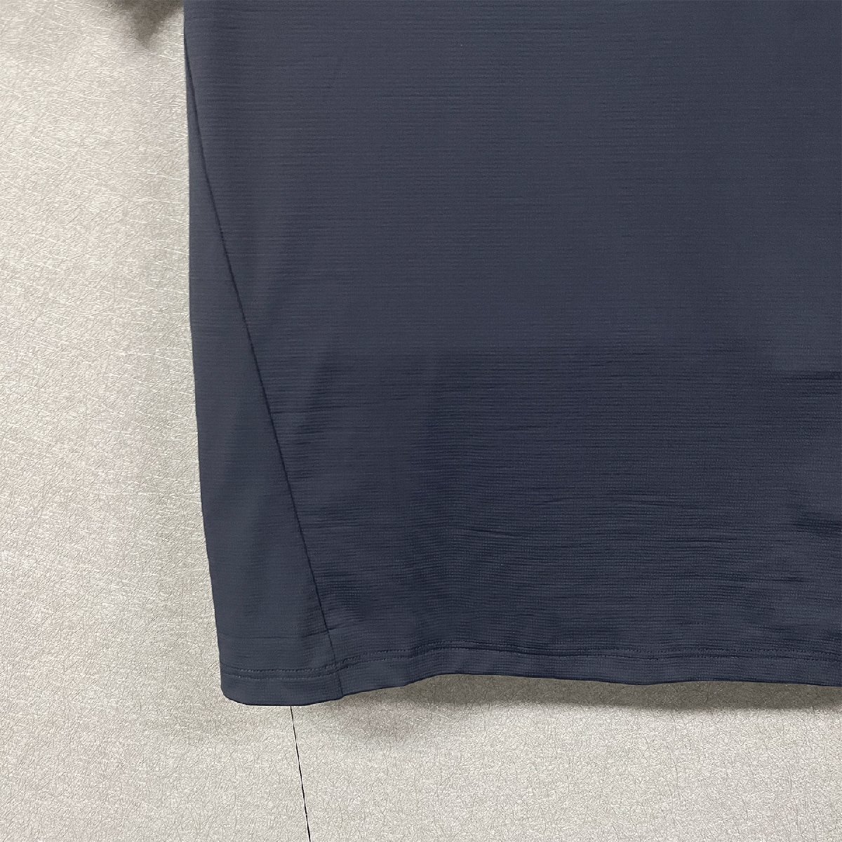 定番?半袖 Tシャツ 定価2萬◆Emmauela?イタリア?ミラノ発◆シルク混 接觸冷感 速干 通気 無地 丸首 カジュアル スポーツ 夏 2XL/52