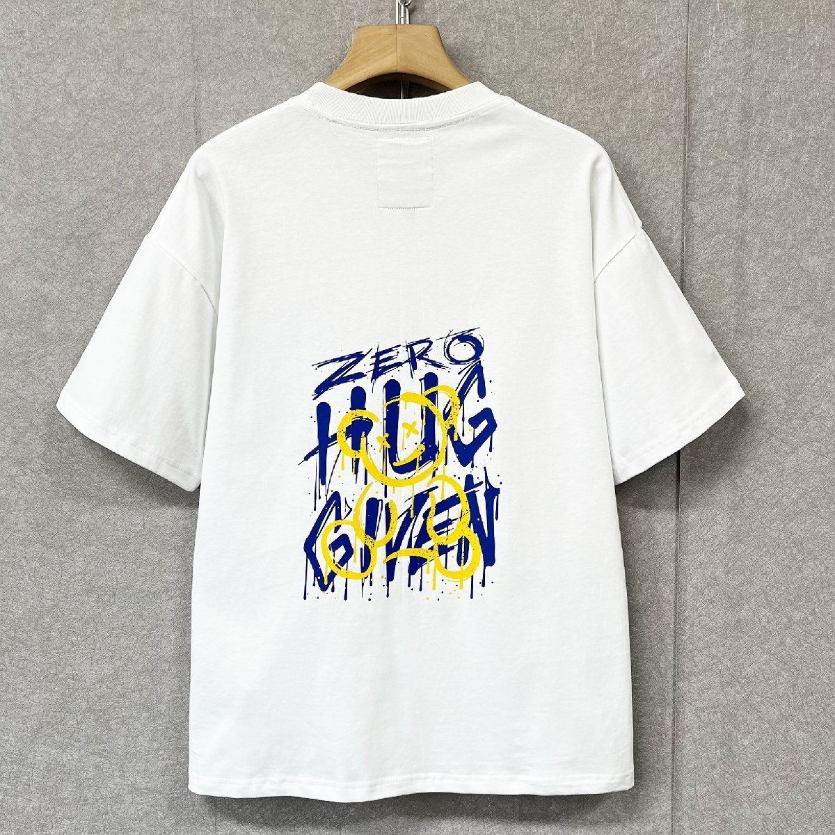 高級?半袖Tシャツ 定価2萬◆Emmauela?イタリア?ミラノ発◆綿100％ 吸濕速干 通気 個(gè)性 スウェット スタイリッシュ 普段著 2XL/52サイズ