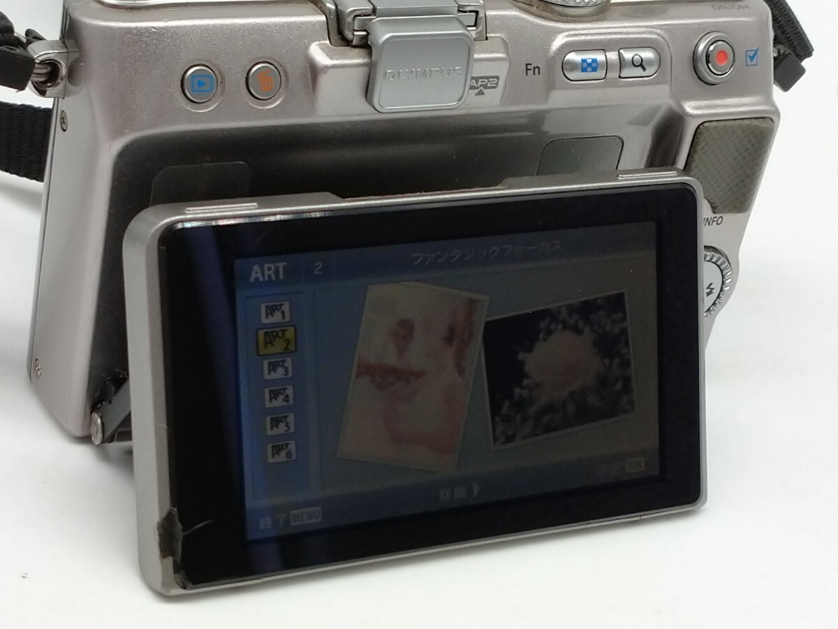 OLYMPUS オリンパス PEN-Lite E-PL3 ボディ ミラーレス シルバー