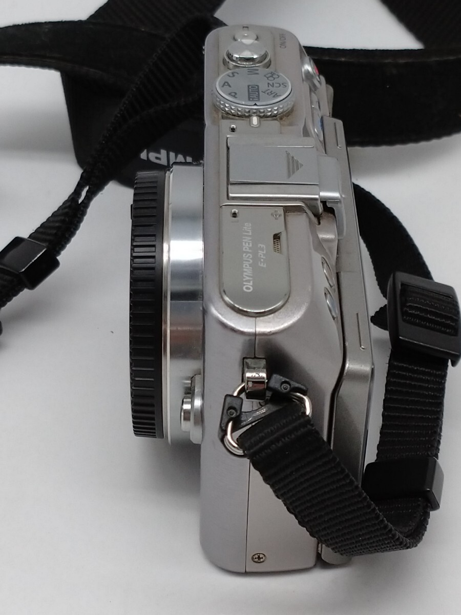 OLYMPUS オリンパス PEN-Lite E-PL3 ボディ ミラーレス シルバー