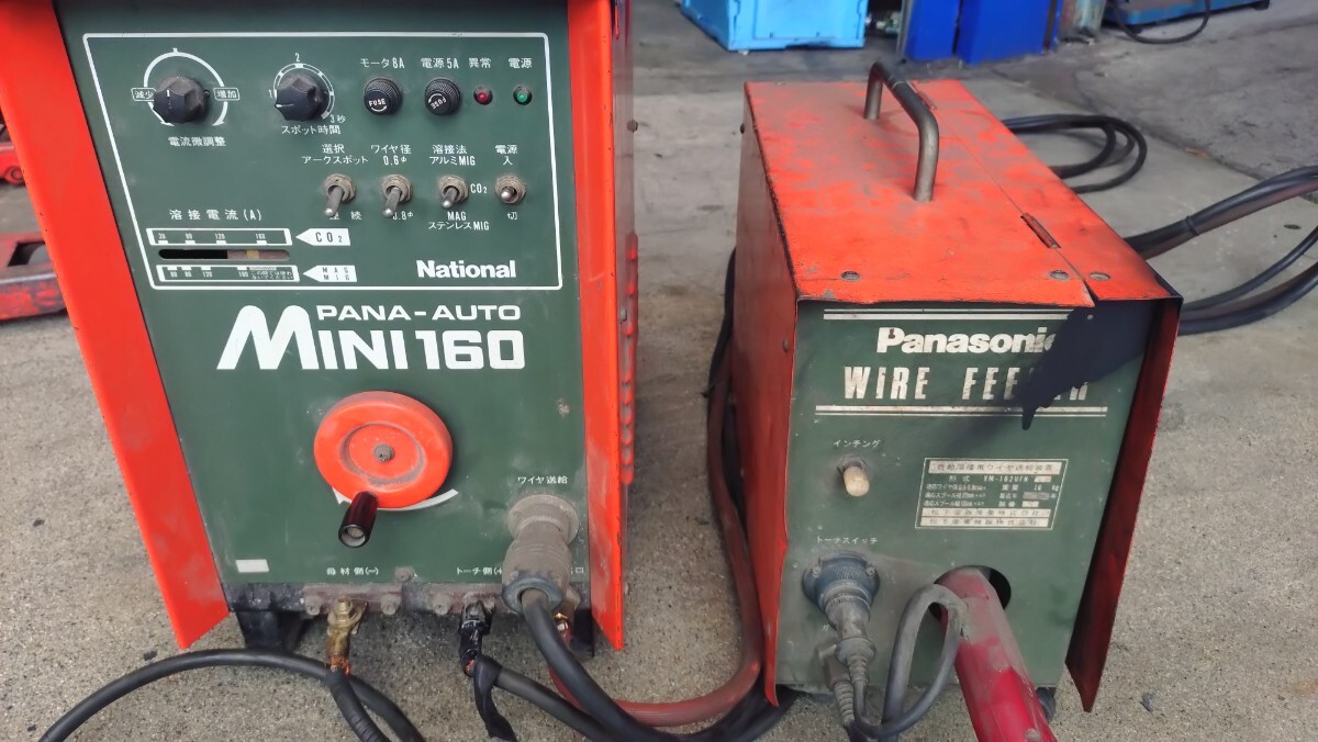 パナソニック 半自動溶接機 パナオートミニ160　YD-160R-2_画像1