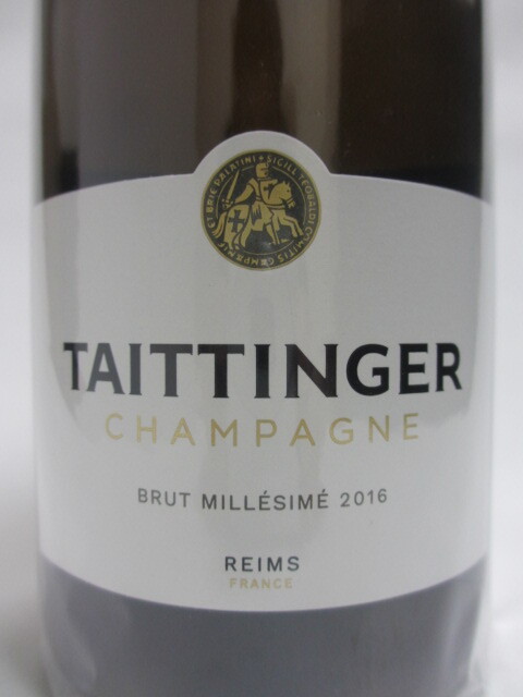 【新著物】テタンジェ ２０１６年 ブリュット?ミレジメ《専用箱入り》【７５０ml】