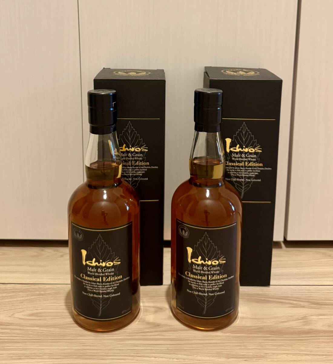 ■未開栓 イチローズモルト クラシカルエディション 700ml 2本セット （検索_サントリー、ウイスキー、山崎、白州、響、12、18） 