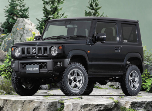 KEELER TACTICS キーラー タクティクス ホイール 4本セット 0039725×4 【16×6.5J 6-139.7 INSET38 GLOSS BLACK】_画像2